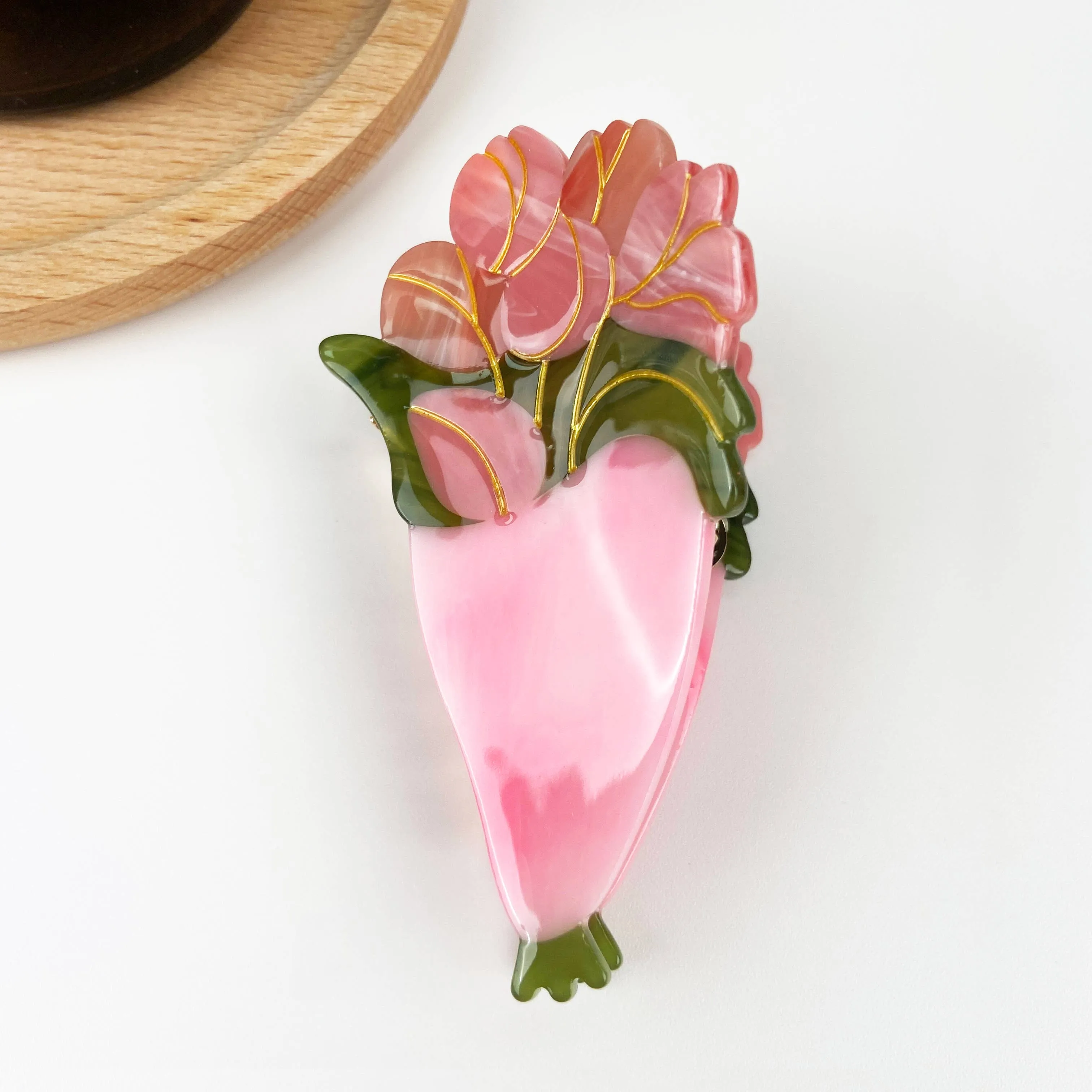 Acetate Bouquet Hair Claw Clips
