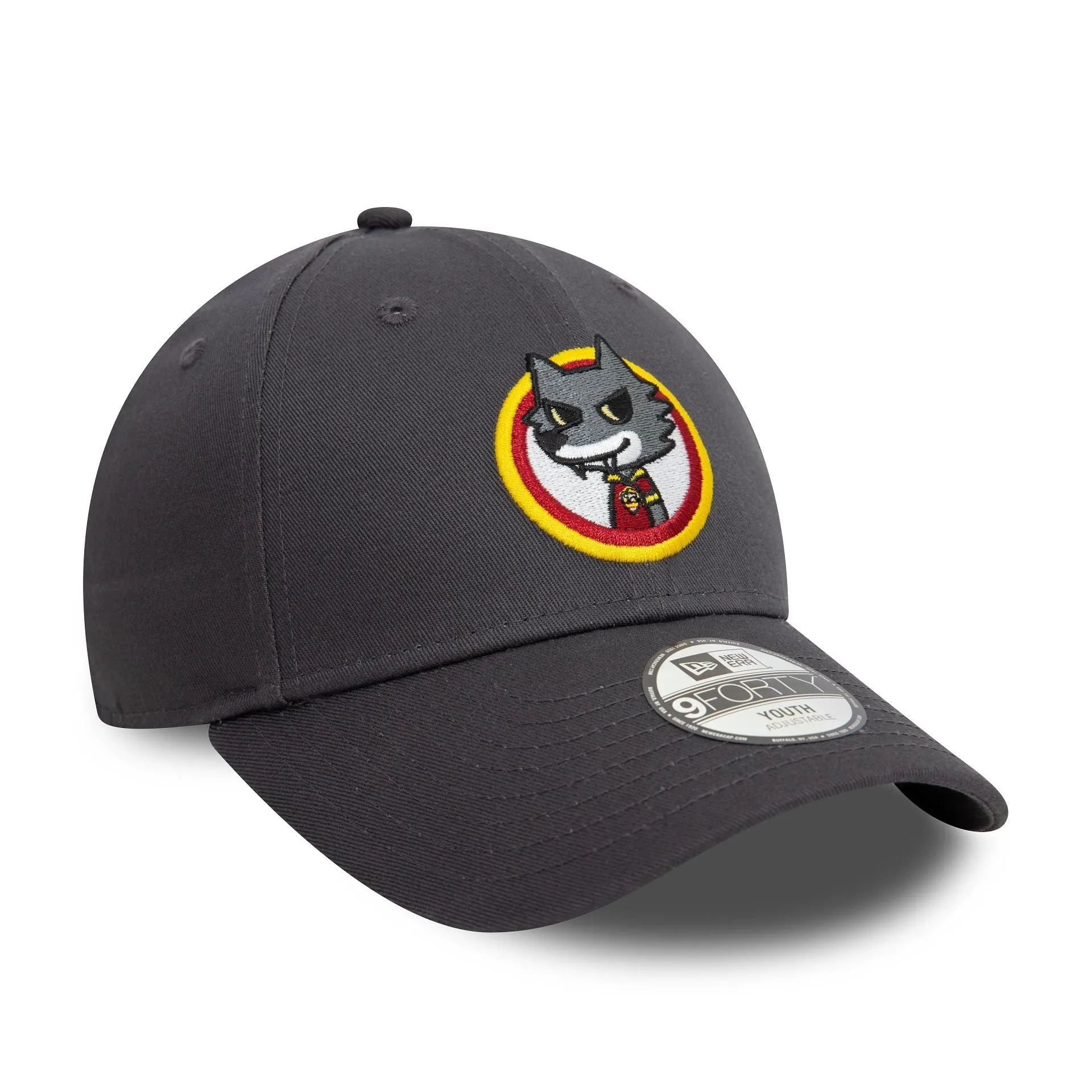 AS Roma Kids Romolo Dark Grey 9FORTY Adjustable Cap