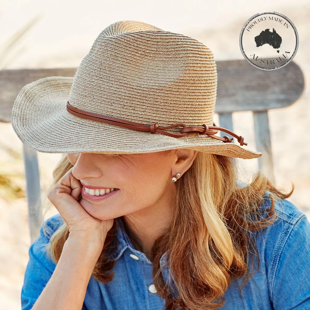Bedarra Unisex Raffia Cowboy Hat