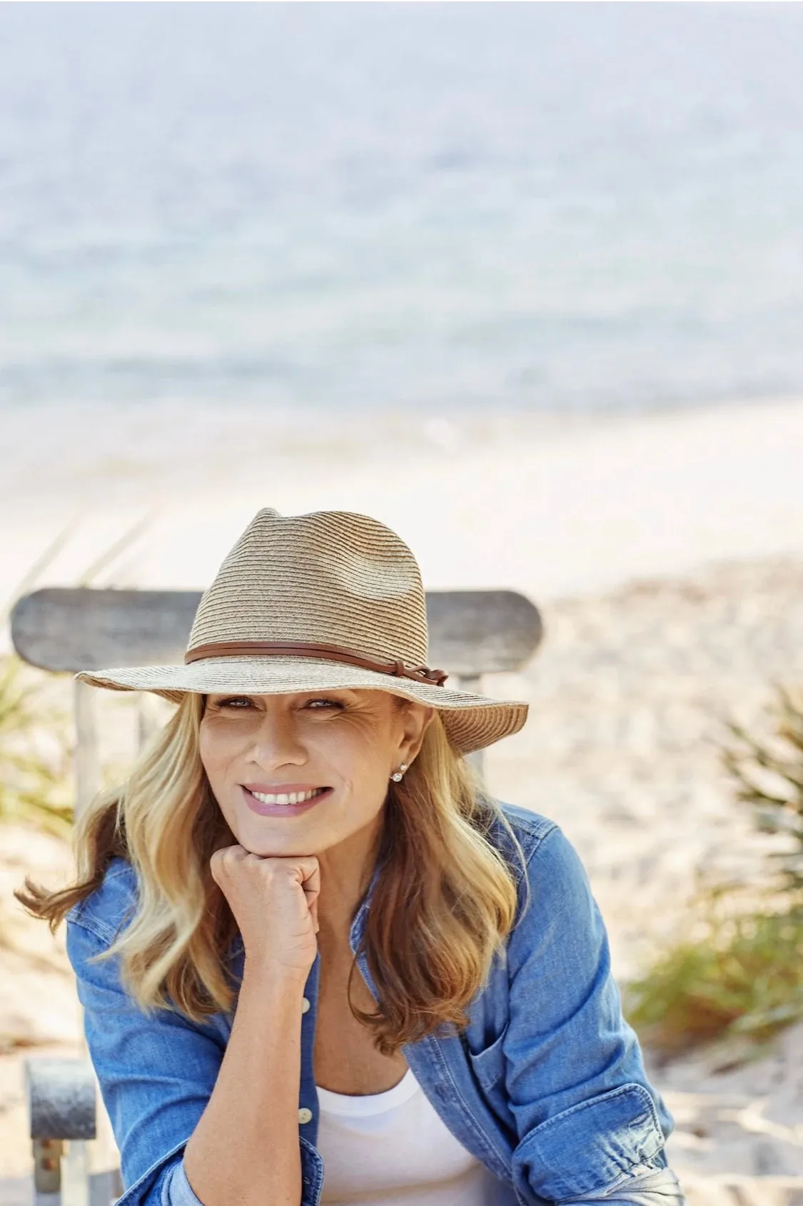 Bedarra Unisex Raffia Cowboy Hat