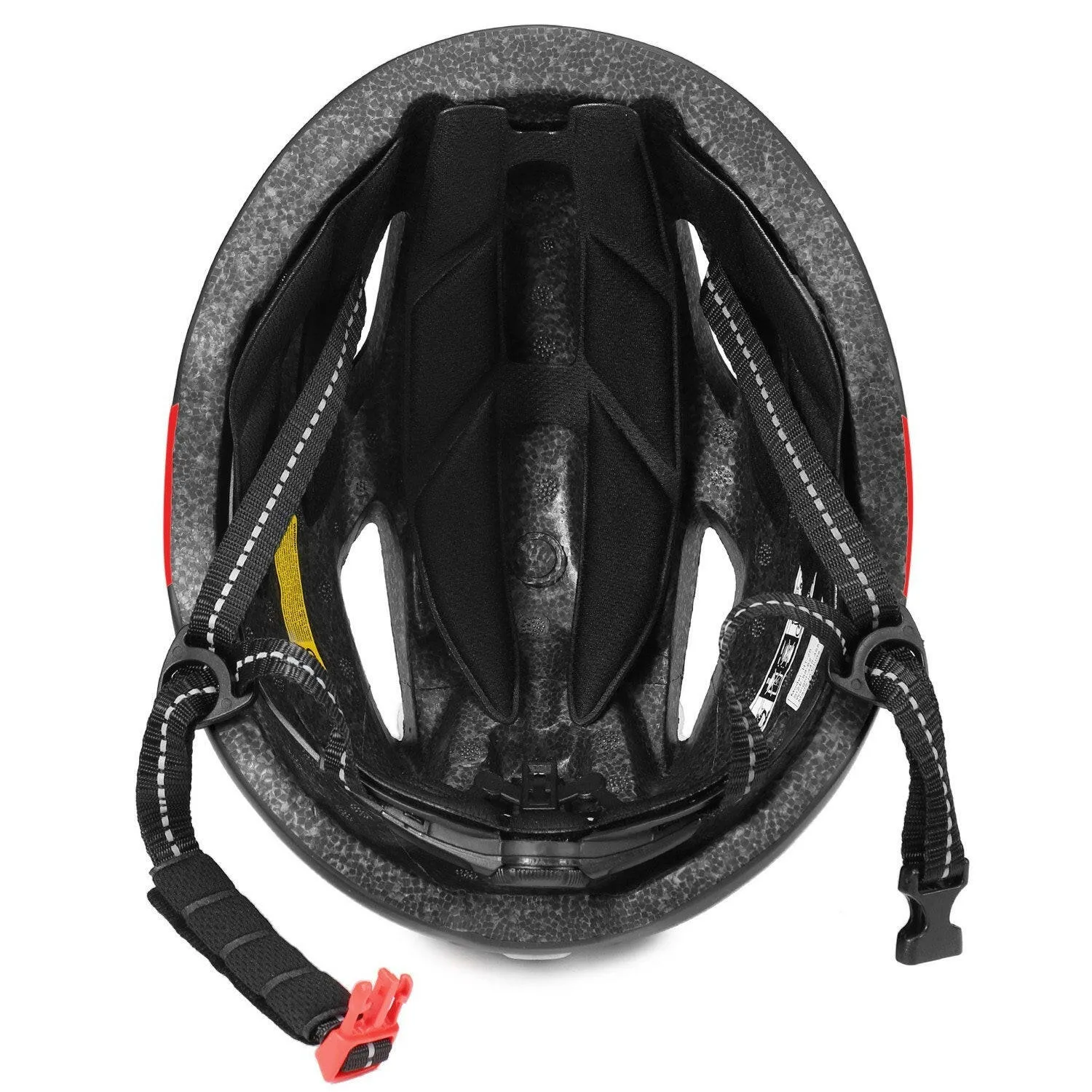 Bike Helmet Motorcycling Helmet with Rechargeable Waterproof Back Light Detachable Magnetic Visor UV Protective for Men Women