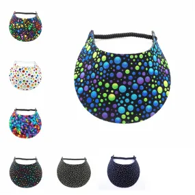 Bubble and Scatter Dots Patterns Foam Sun Visor