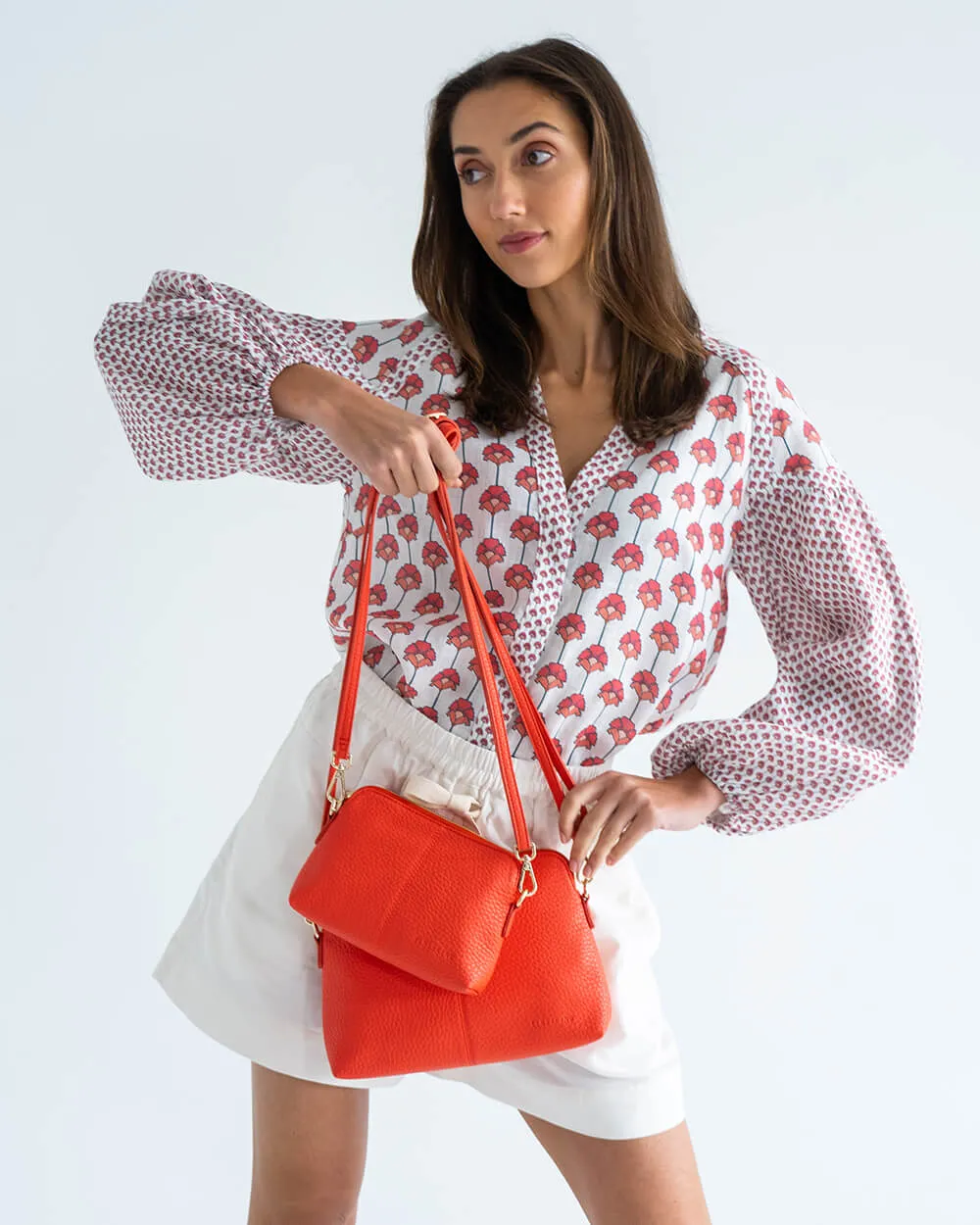 Burbank Crossbody Large - Red