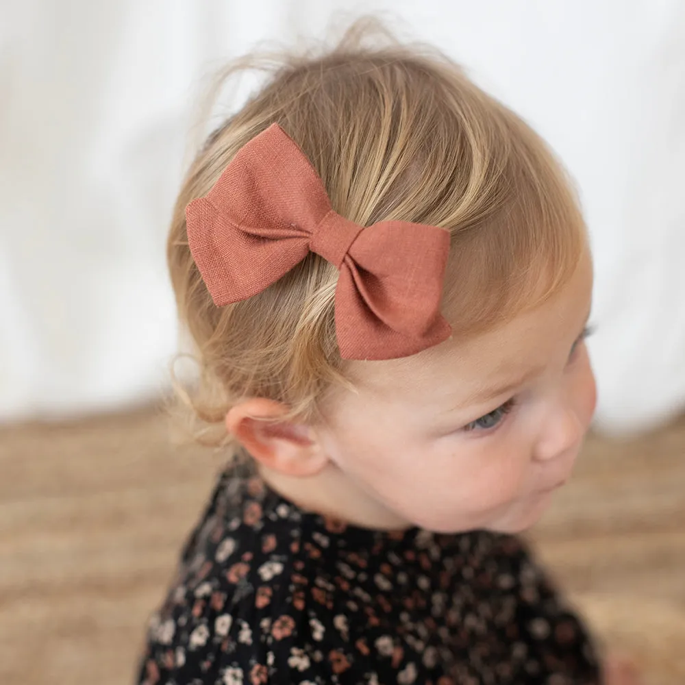 Cinnamon | Medium Sailor Bow