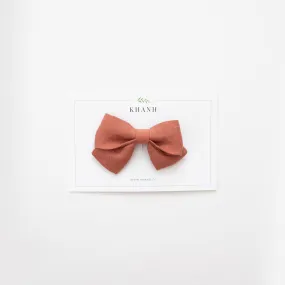 Cinnamon | Medium Sailor Bow