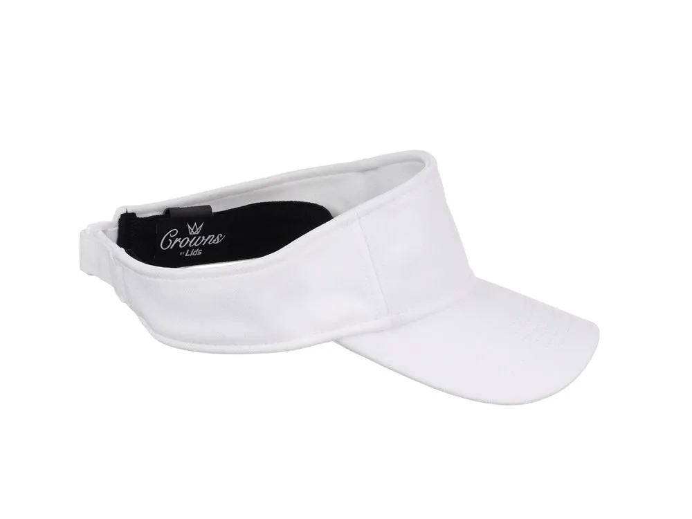 Crowns by Lids Coach Visor - White