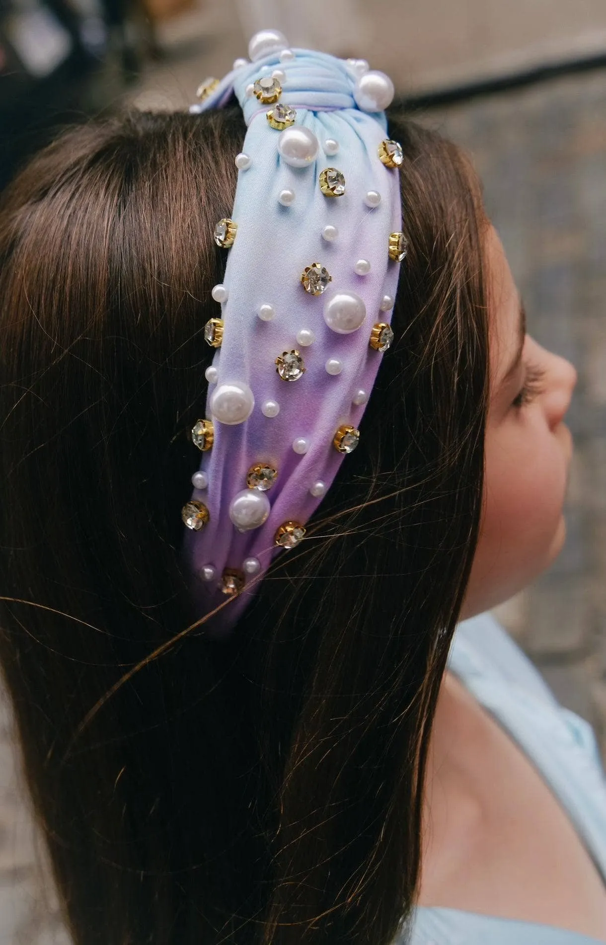 Crystal Pearl Headband
