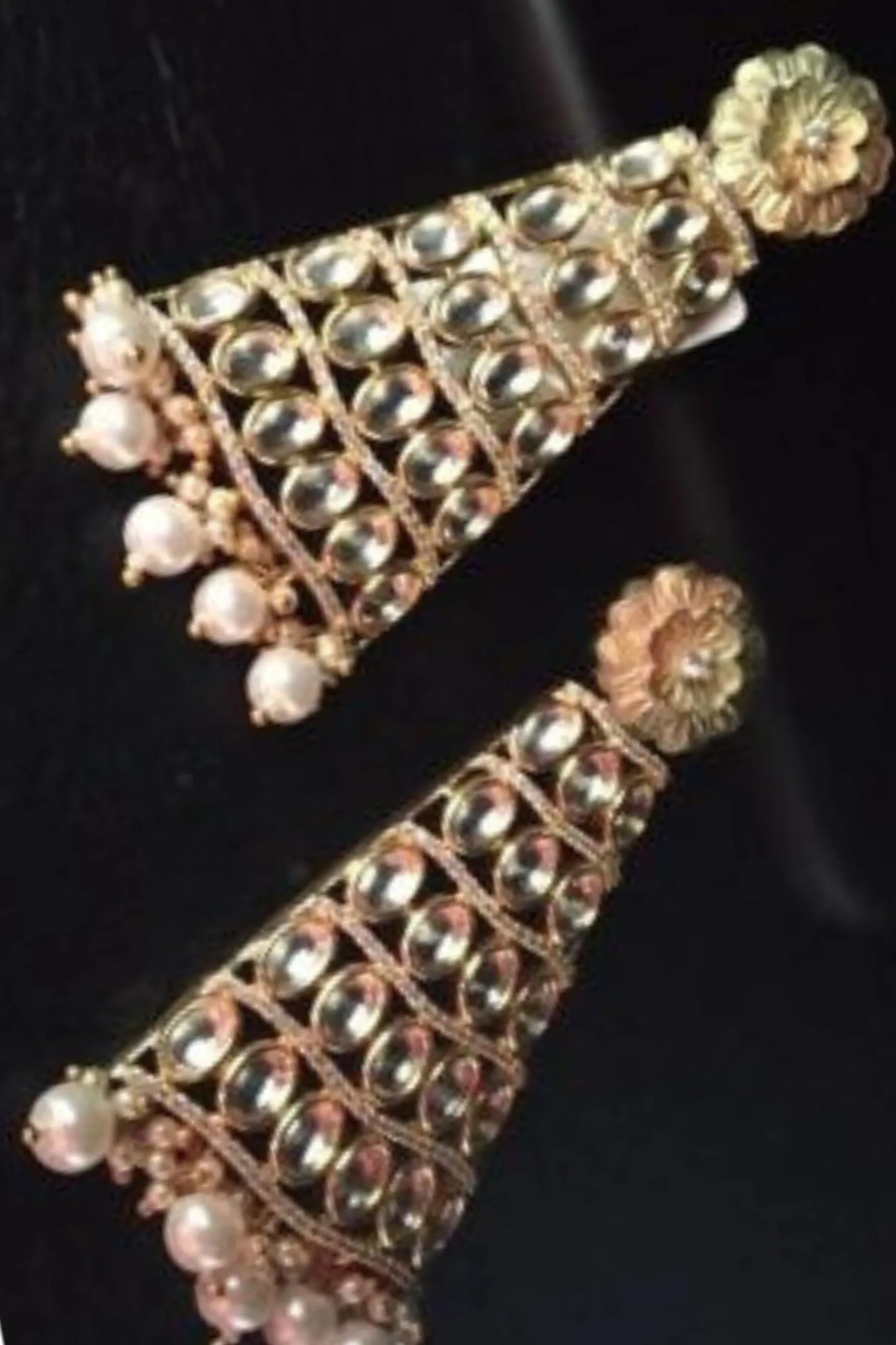 Dazzling Kundan Earrings - Timeless Elegance at JCSFashions