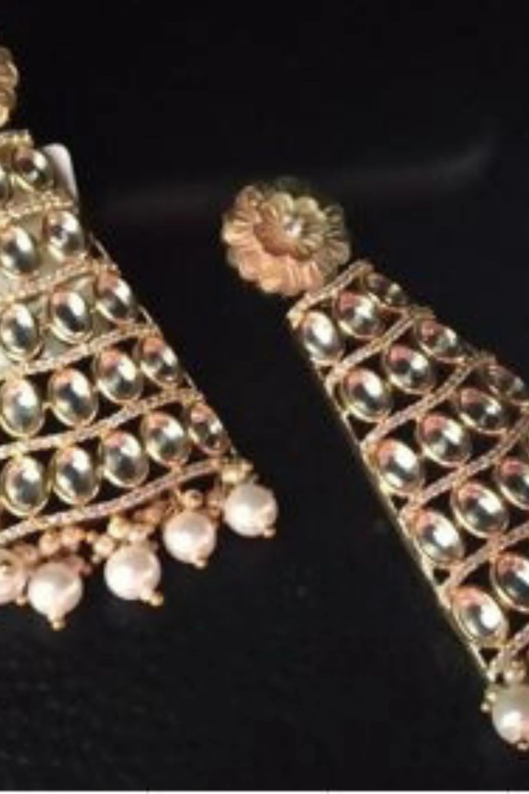 Dazzling Kundan Earrings - Timeless Elegance at JCSFashions