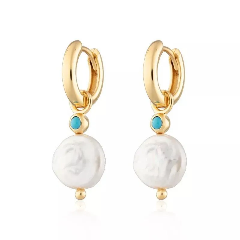 Elegant Silver Pearl Earrings: Timeless Luxury & Sophistication
