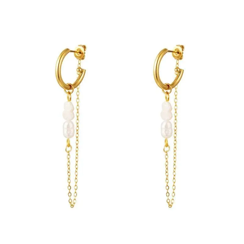 Elegant Silver Pearl Earrings: Timeless Luxury & Sophistication