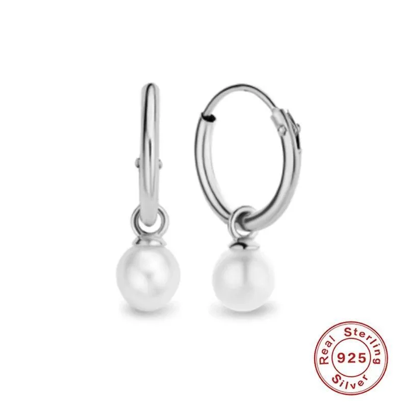 Elegant Silver Pearl Earrings: Timeless Luxury & Sophistication