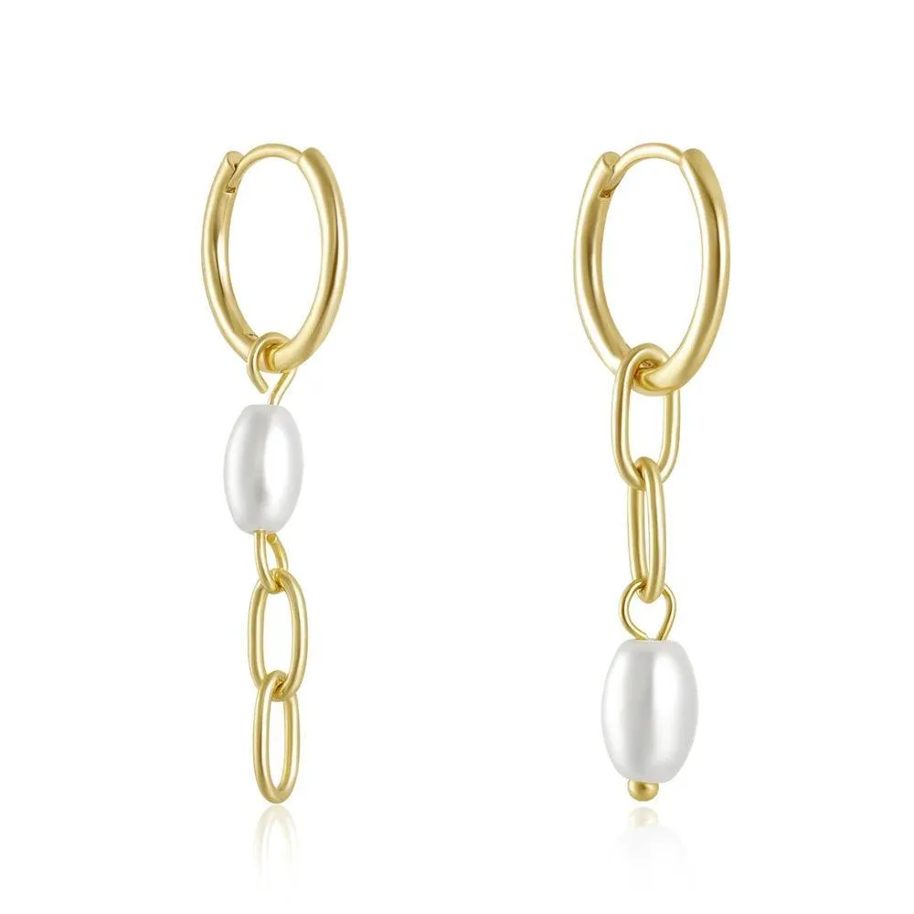 Elegant Silver Pearl Earrings: Timeless Luxury & Sophistication