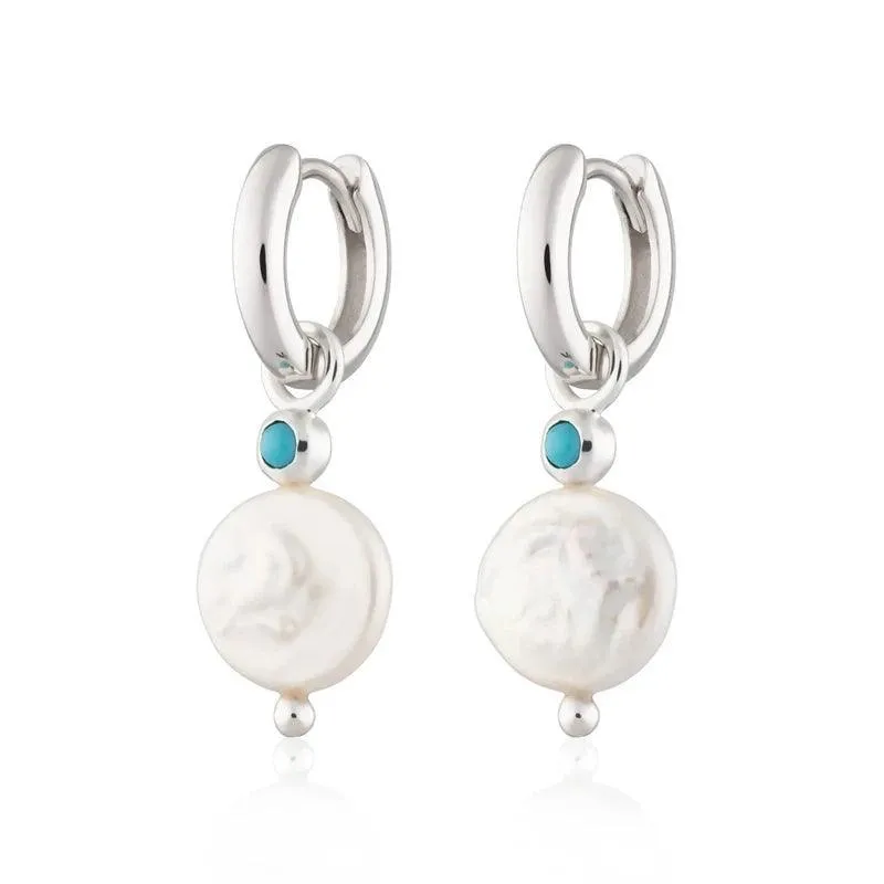 Elegant Silver Pearl Earrings: Timeless Luxury & Sophistication