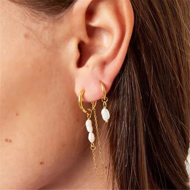 Elegant Silver Pearl Earrings: Timeless Luxury & Sophistication