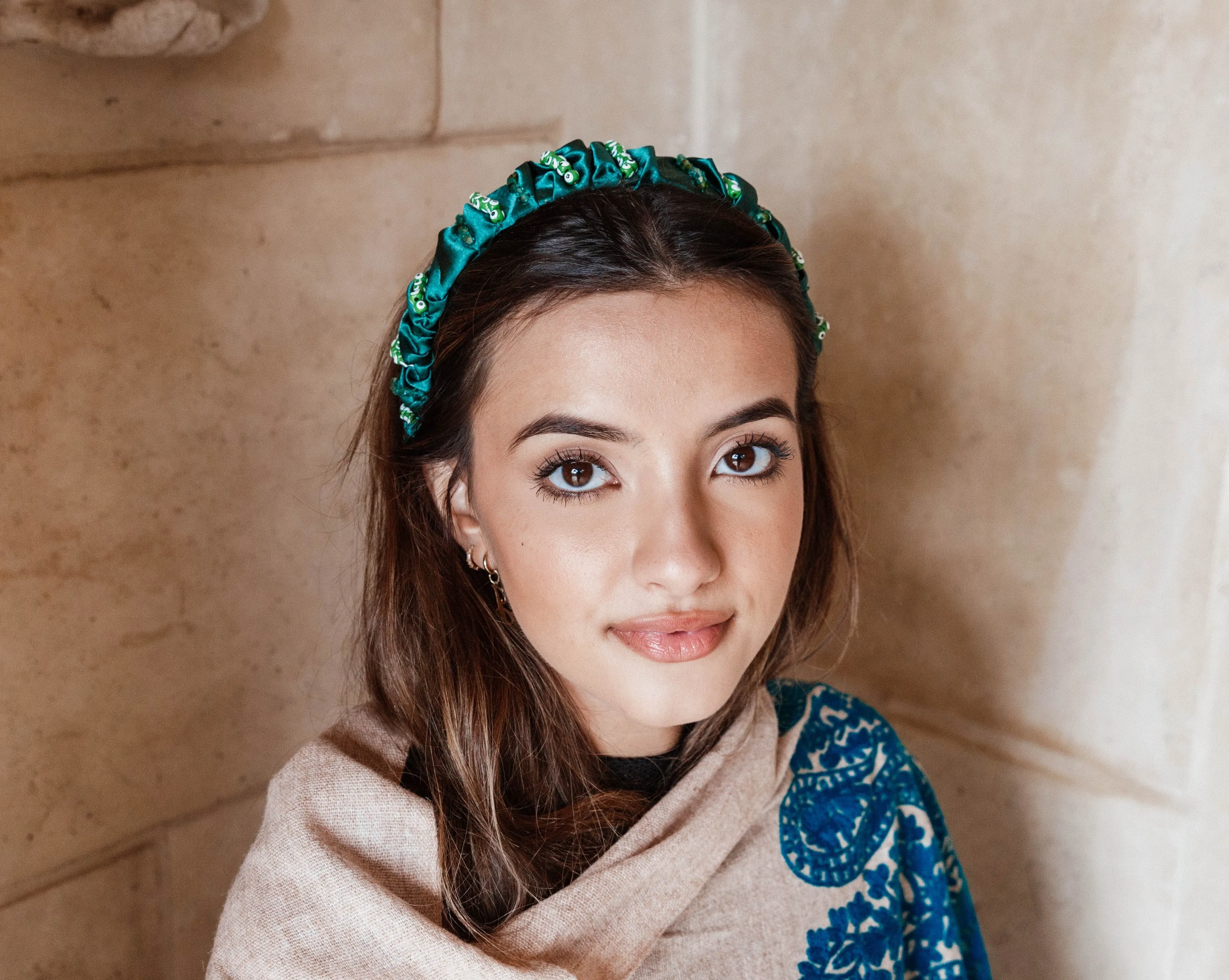 Emerald Eye Headband