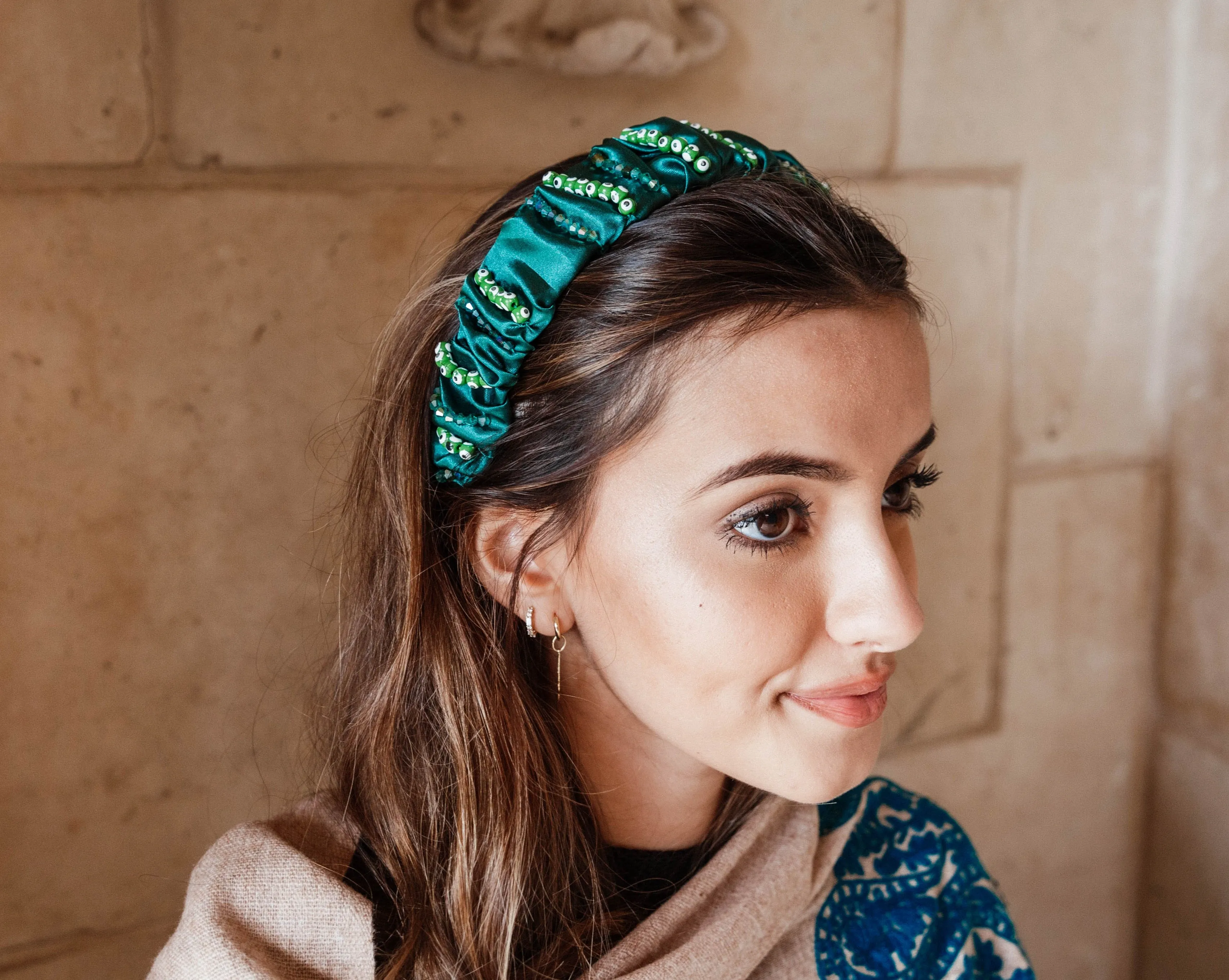 Emerald Eye Headband