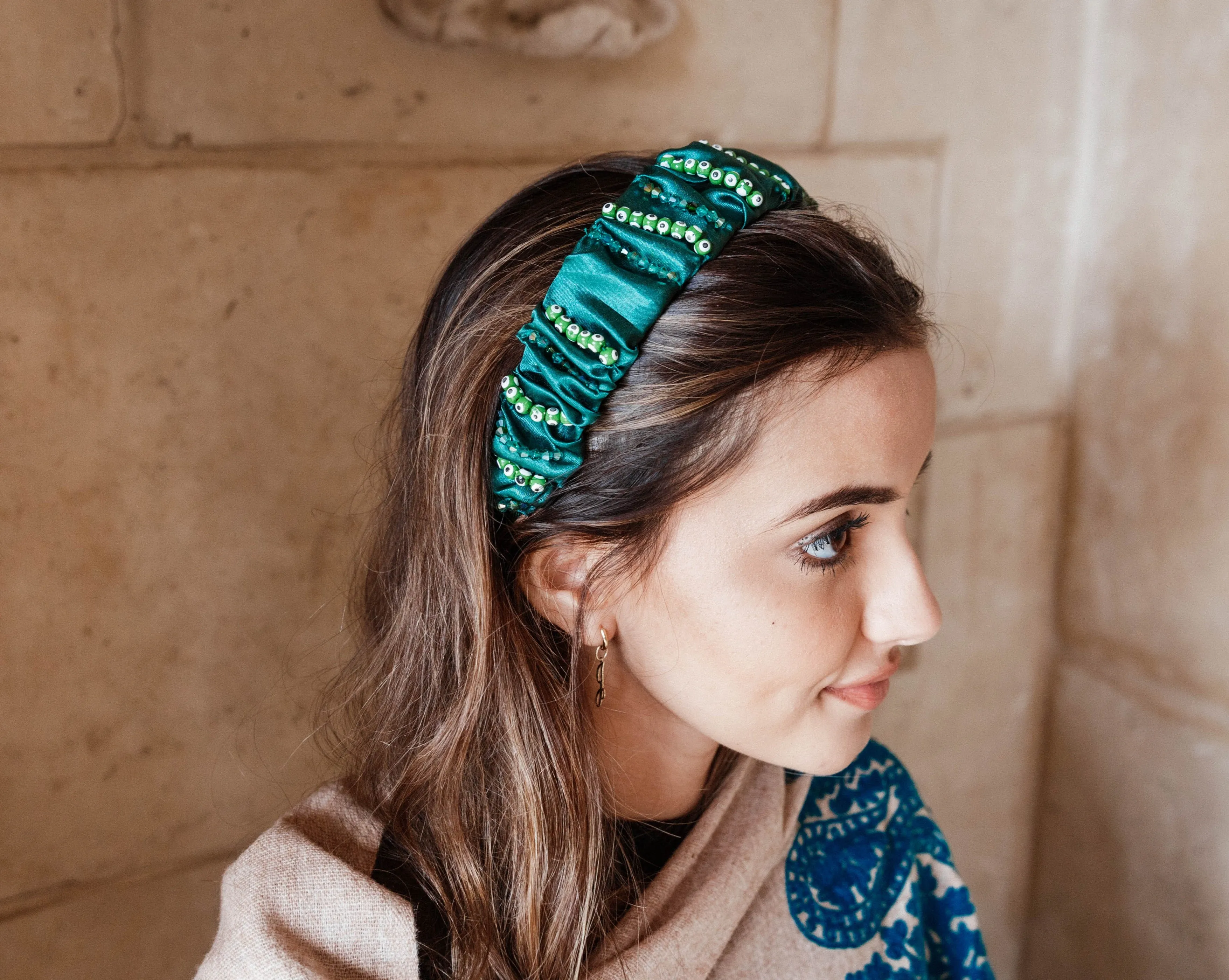 Emerald Eye Headband
