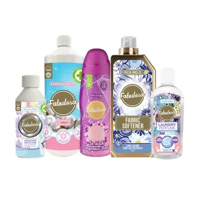Fabulosa Laundry Cleaning Bundle with Scented Fragrances