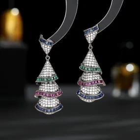 Fashion Cubic Zirconia Earring for Wedding,Dangler for  Prom Dangler Jewelry for Women LYHR02526
