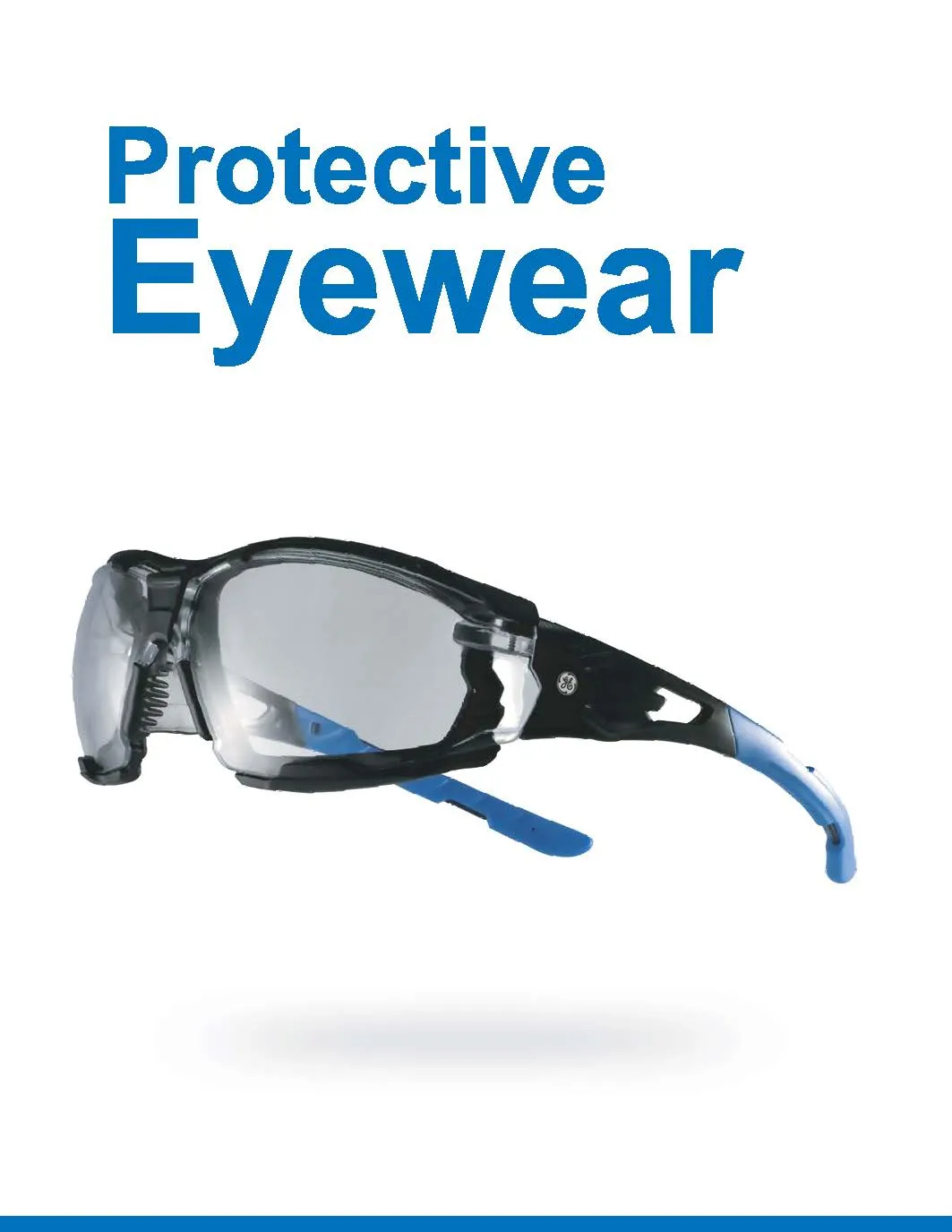 GE PPE - PROTECTIVE EYEWEAR - 01 Series Safety Glasses - #101C - Clear and I/O Reflective