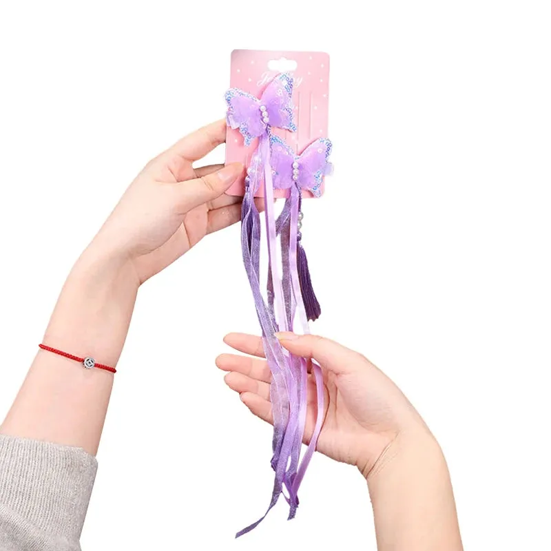 Girls Butterfly Hair Clips