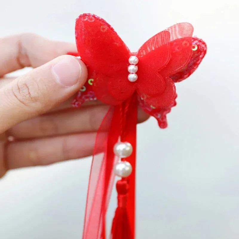 Girls Butterfly Hair Clips