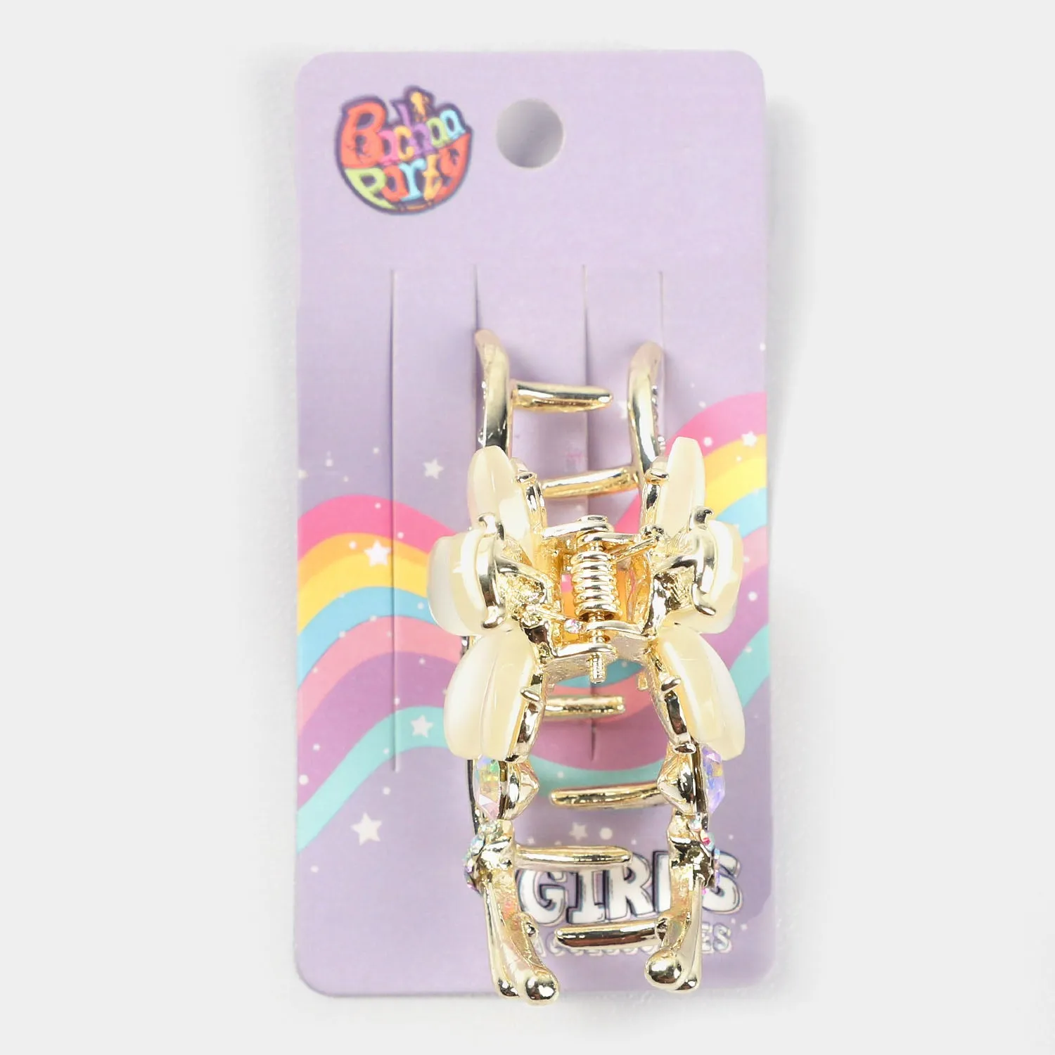 Girls Hair Strong Hold Metal Catcher/Claw Clip