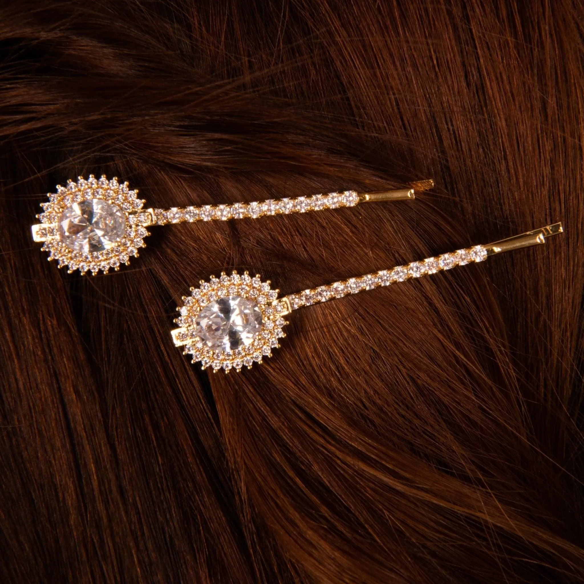 Hair Clips Brilliant Shine
