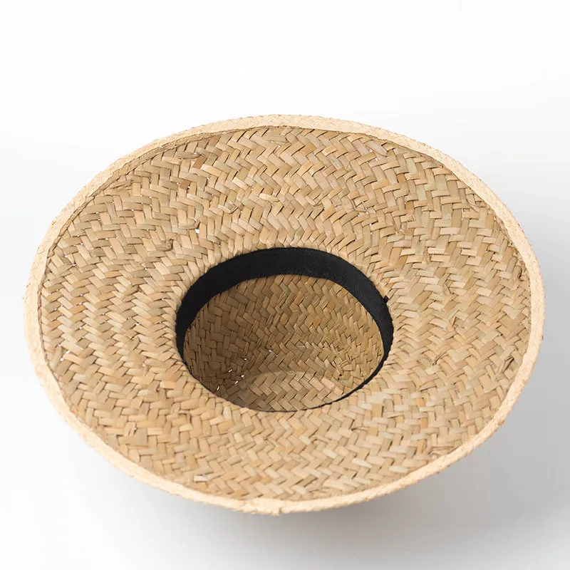 Handwoven Wide Brim Straw Hat
