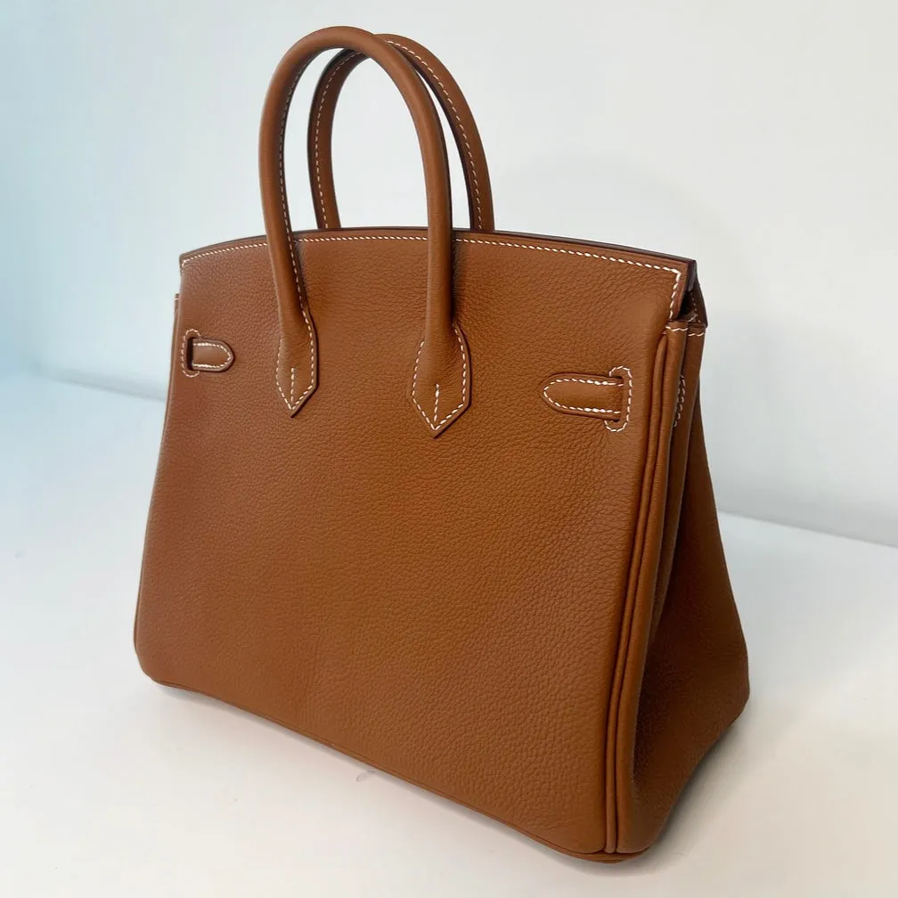 Hermès Birkin 25 Gold Togo Gold Hardware