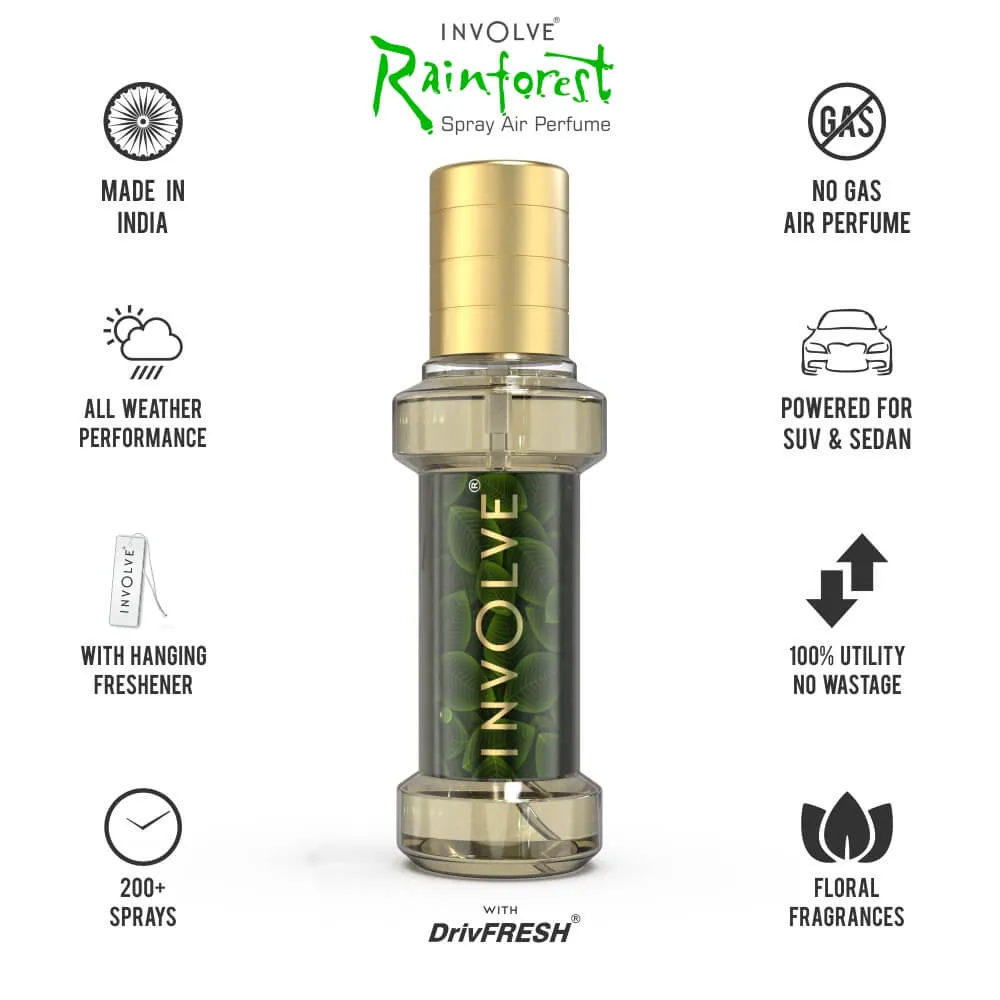 Involve® Rainforest - Virgin Island : Spray Air Perfume