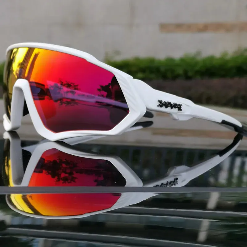 Kapvoe Cycling Glasses Outdoor Sports Running Goggles Men's Mtb Bicycle Glasses Women Cycling Eyewear 1 Lens