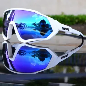Kapvoe Cycling Glasses Outdoor Sports Running Goggles Men's Mtb Bicycle Glasses Women Cycling Eyewear 1 Lens