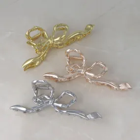 Large Metal Bow Hair Clip