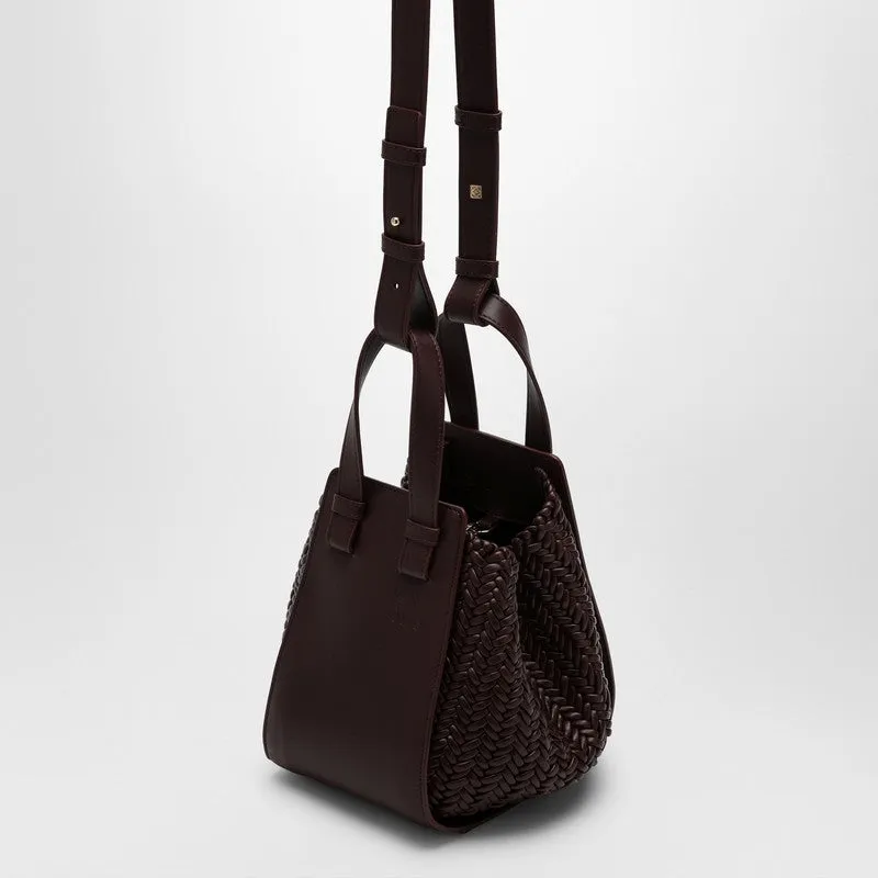 Loewe Dark Burgundy Leather Hammock Bag Women
