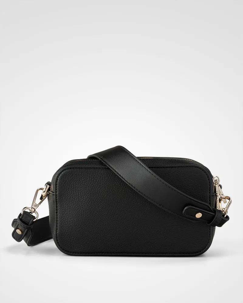 Maddie Double Zip Camera Crossbody Bag   Monogram Bag Strap