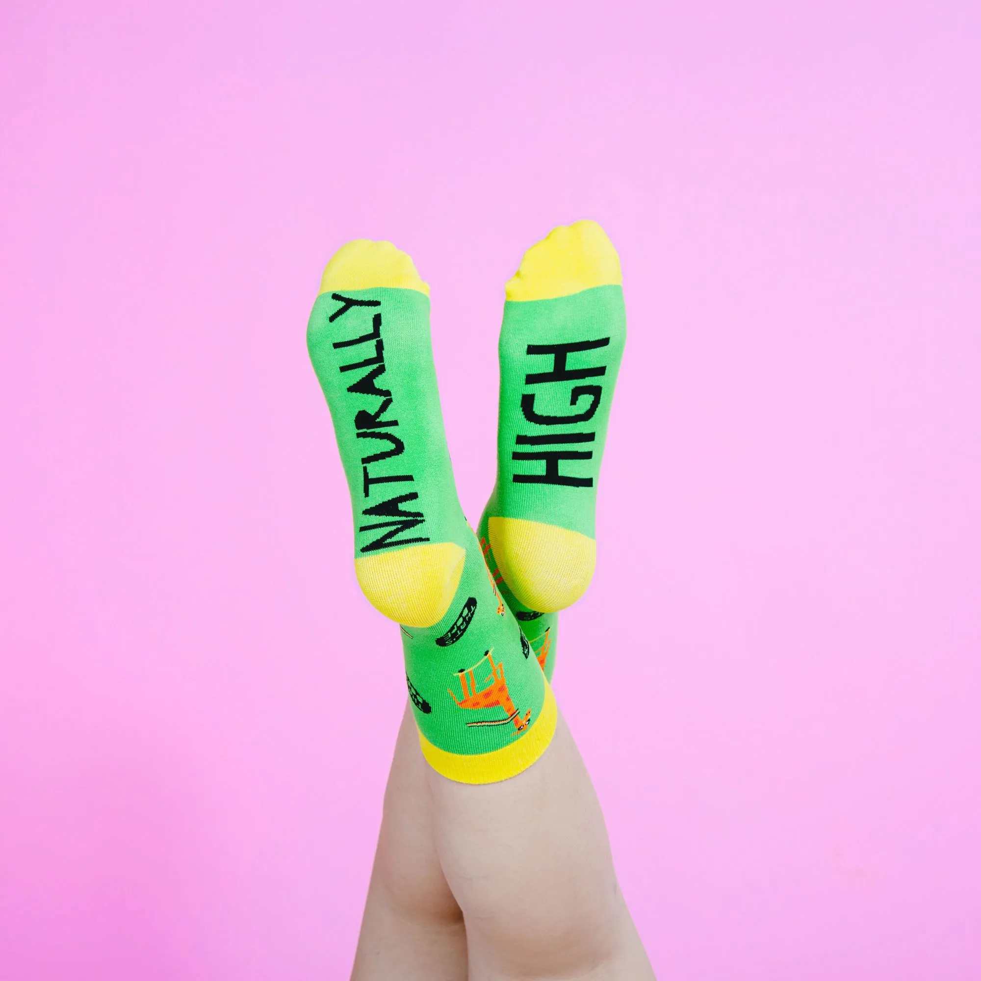 Naturally High Unisex Cotton Blend Sock