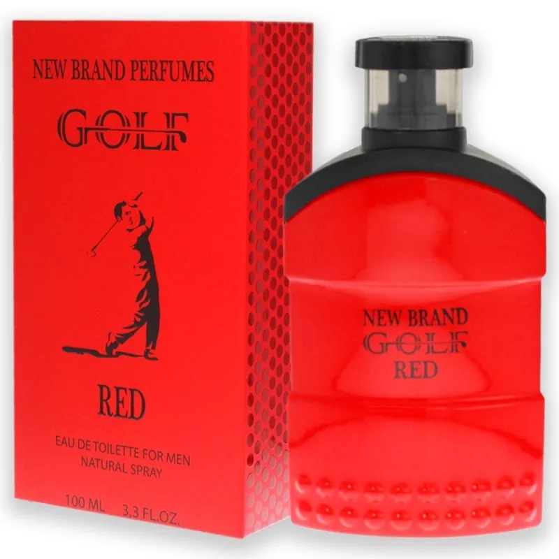 New Brand - Golf Red for Men - 3.3 oz EDT Spray