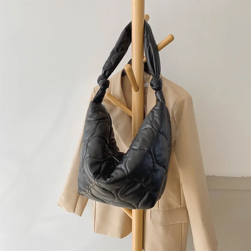 Peggy Padded Big Crossbody Hobo Bag