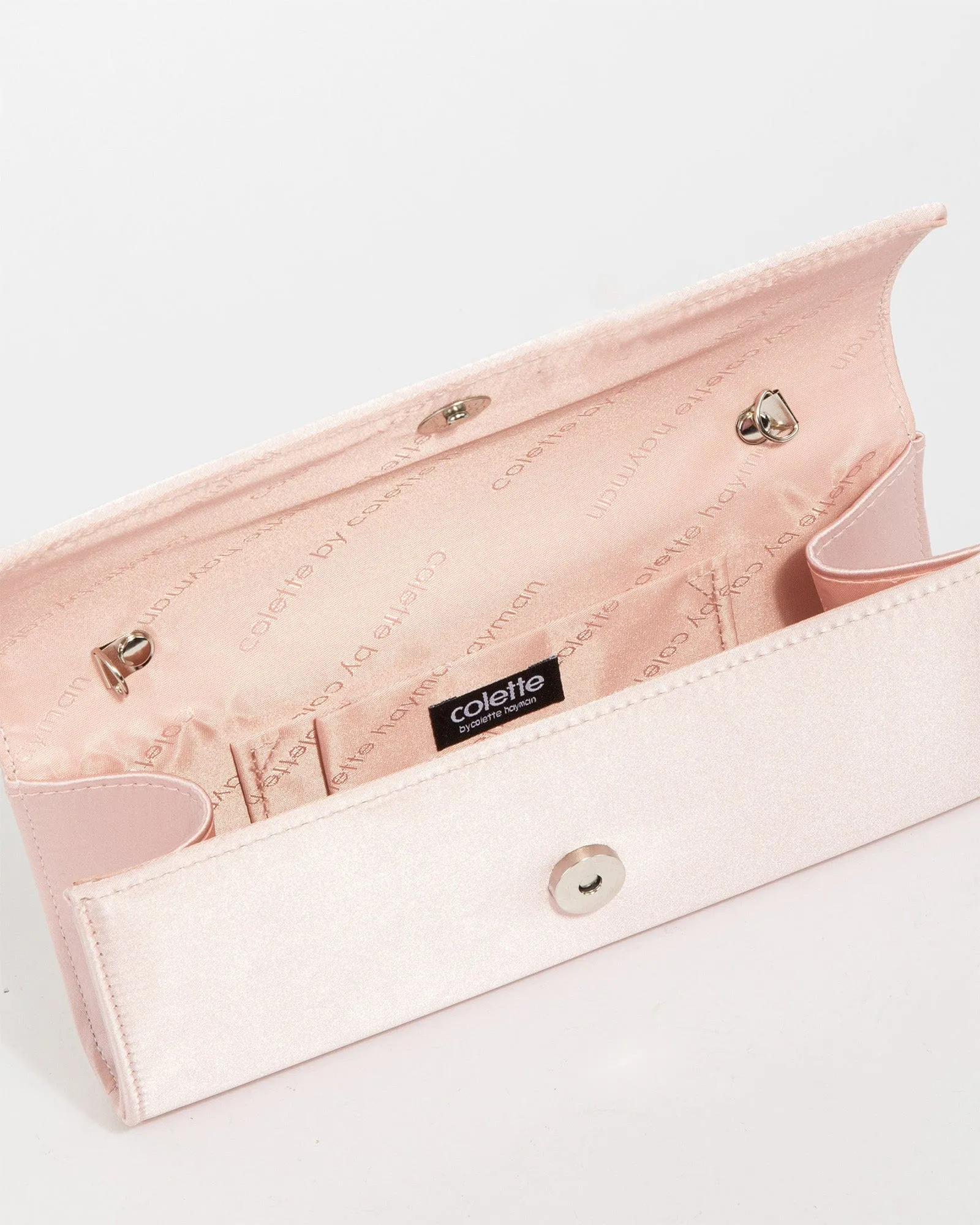 Pink Nolene Clutch Bag
