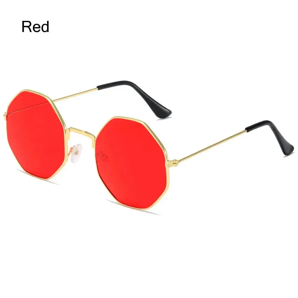 Retro Octagonal Polygon Sunglasses UV400 Protection Summer Shades