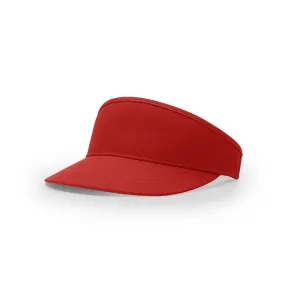 Richardson Red Classic Golf Visor