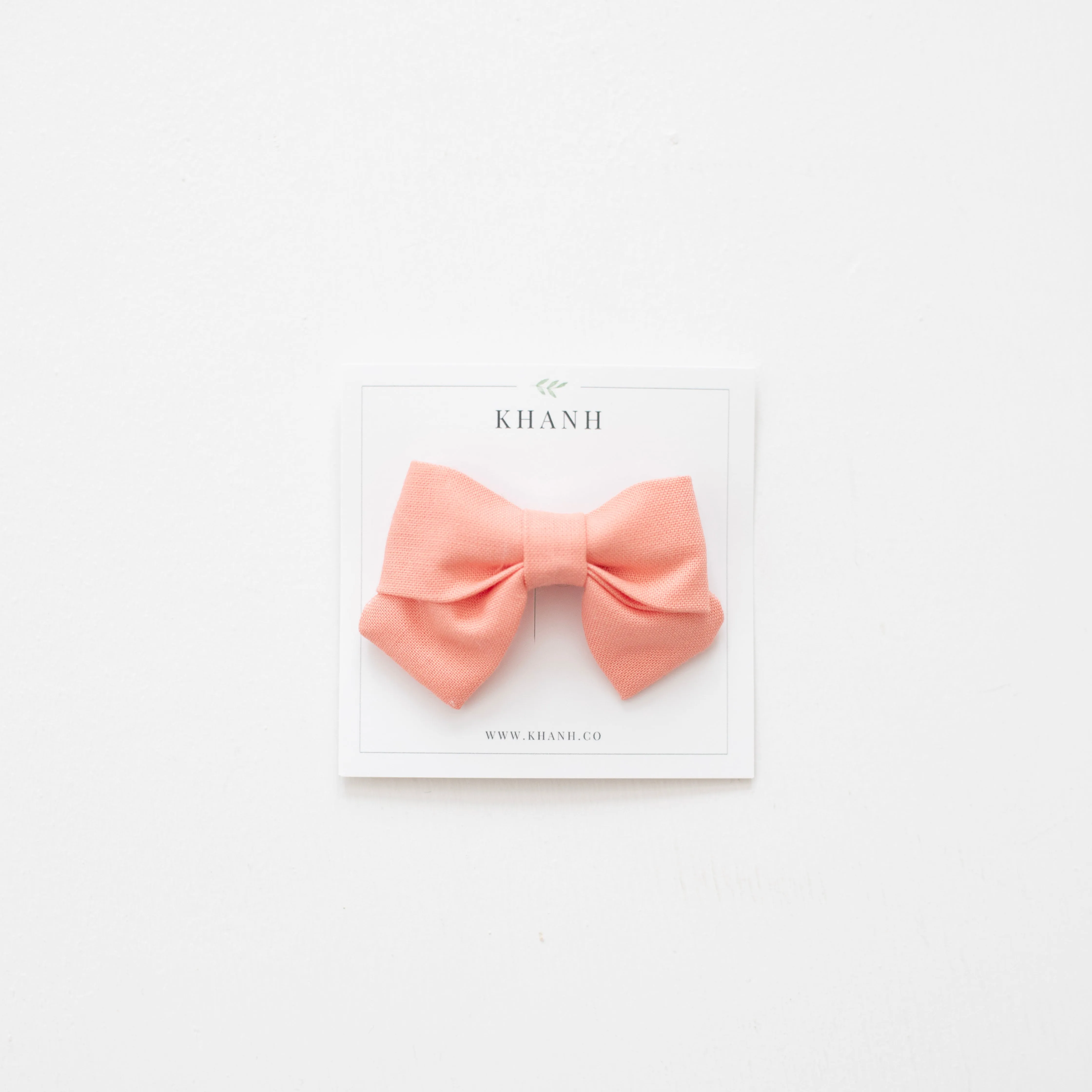 Salmon | Petite Sailor Bow
