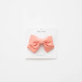 Salmon | Petite Sailor Bow