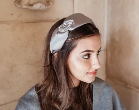 Silver Almond Headband