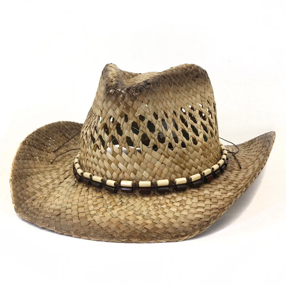 Straw Cowboy Hats Spring/Summer Sun Protection for Men and Women Sun Hat Straw Hat