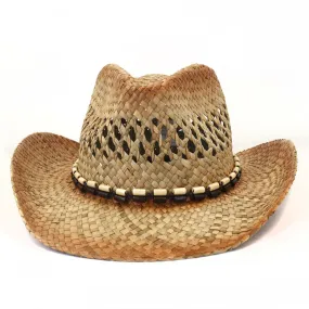 Straw Cowboy Hats Spring/Summer Sun Protection for Men and Women Sun Hat Straw Hat