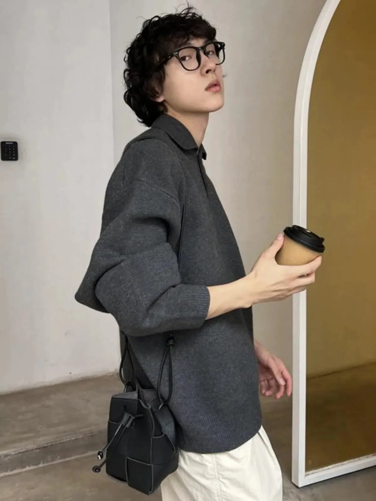 Stylish Woven Crossbody Bag