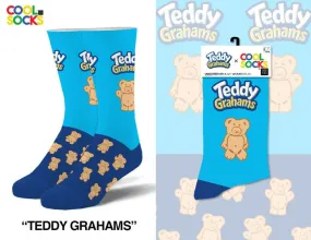 Teddy Grahams - Mens Crew Socks